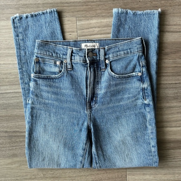 Madewell The Perfect Vintage Blue Jeans Size 24 - Picture 8 of 10